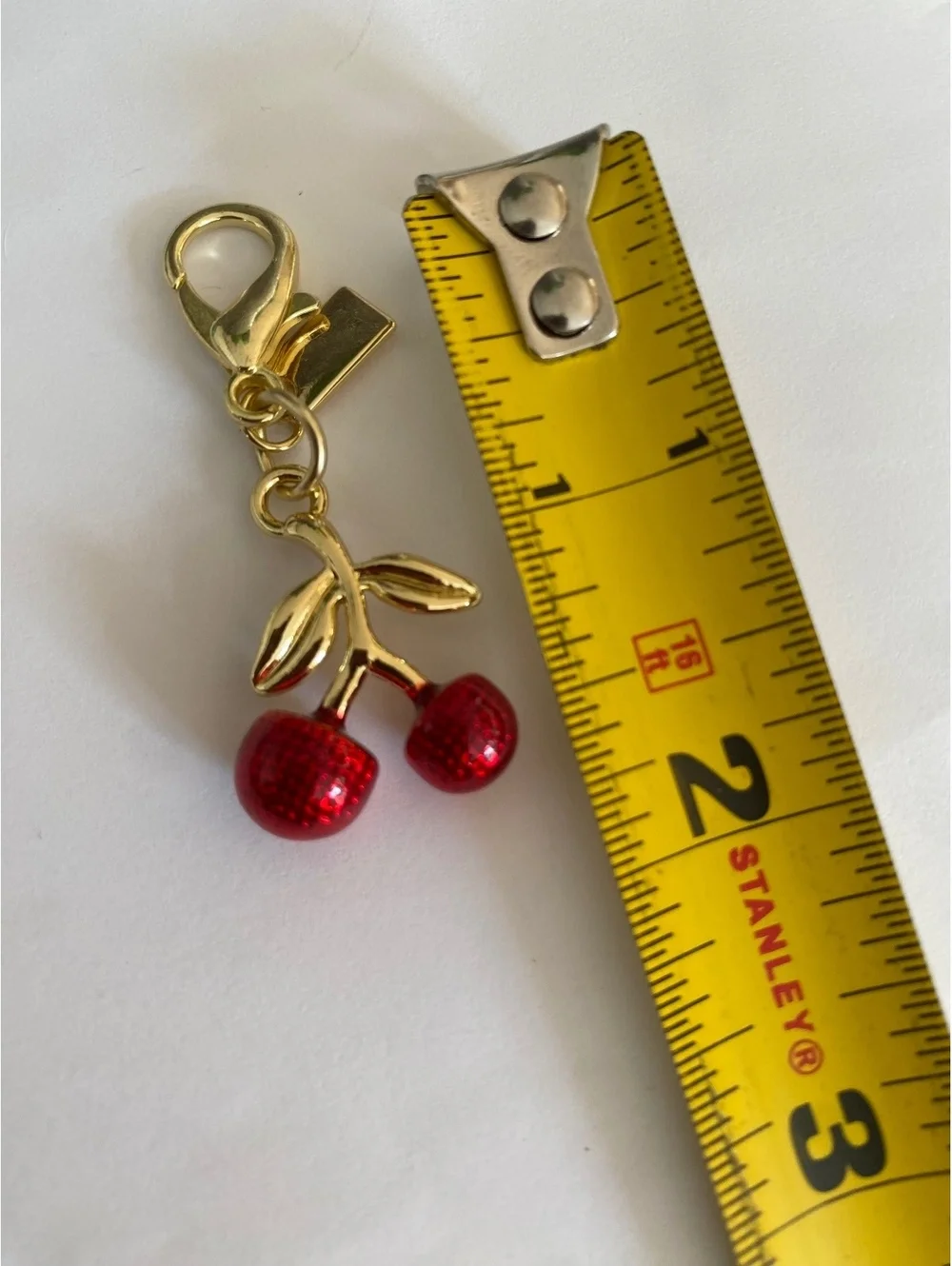 Red Cherry Charm Pendant